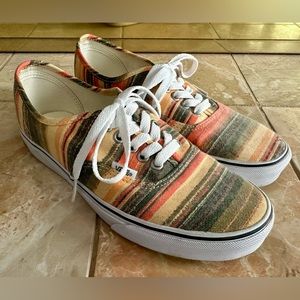 Vans Authentic Sneakers 7.5 Men/9.0 Women Baja Stripe